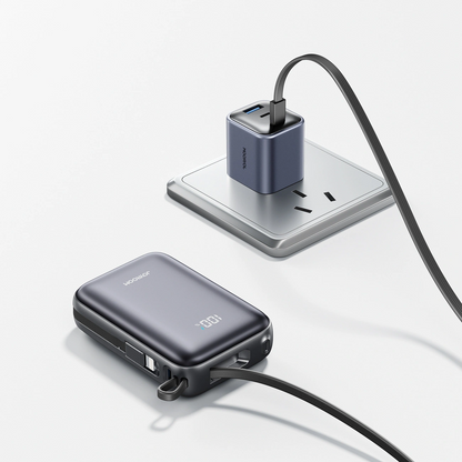 Externí baterie Joyroom JR-PBF29, 20000mAh, 22.5W, QC + PD, 1 x Lightning - 2 x USB-C, Černá