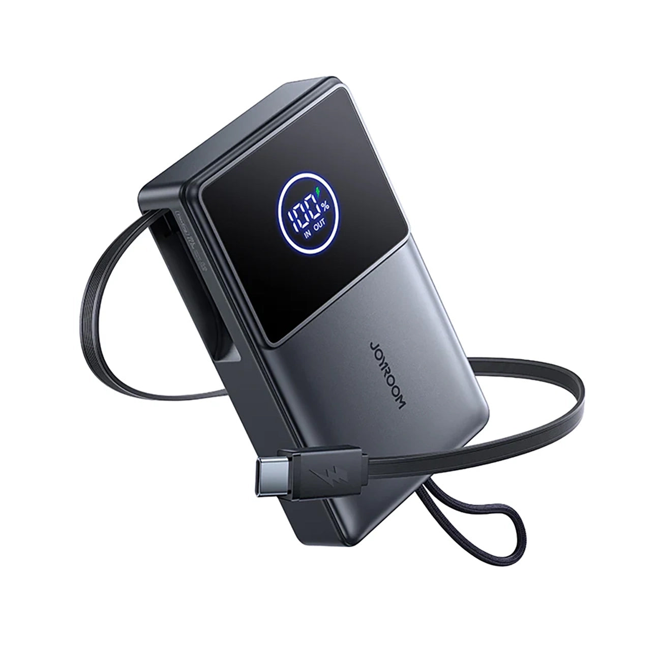 Externí baterie Joyroom JR-PR1, 10000mAh, 22.5W, PD, 2 x USB-C, Šedá