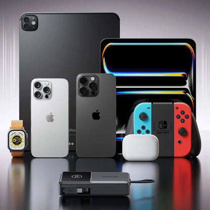Externí baterie Joyroom JR-PR1, 10000mAh, 22.5W, PD, 2 x USB-C, Šedá