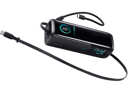 Powerbanka Joyroom PODIX PR70, 25000 mAh, 240 W, QC + PD, 1× USB-A – 3× USB-C, černá