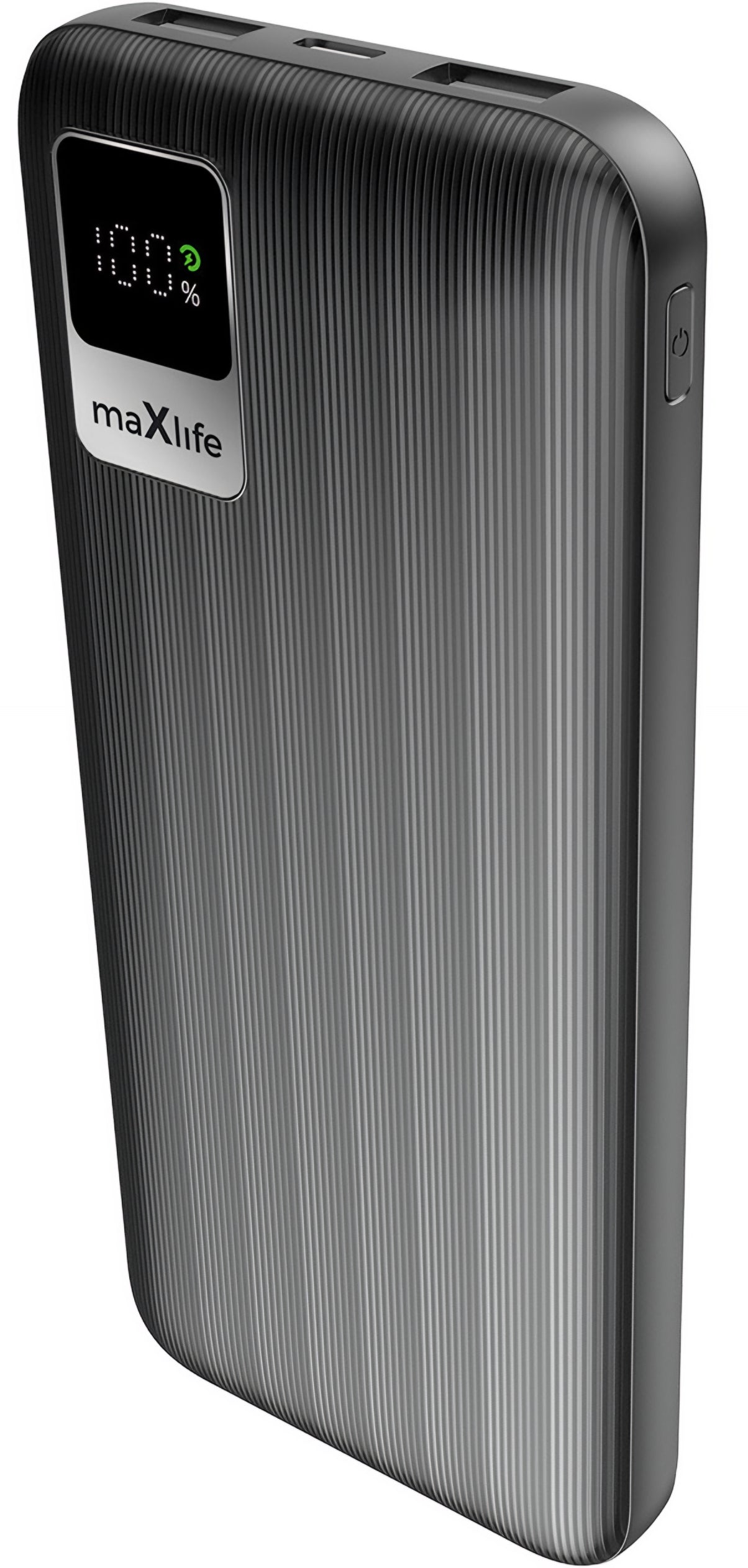 Externí baterie MaXlife MXPB-07, 10000mAh, 10W, 2 x USB-A, Černá