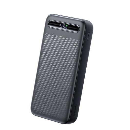 Externí baterie McDodo MC-3891 Star, 20000mAh, 22.5W, QC + PD, 2 x USB-A - 1 x USB-C, Černá