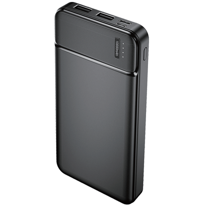 Externí baterie MaXlife MXPB-01, 10000mAh, 12W, 2 x USB-A, černá