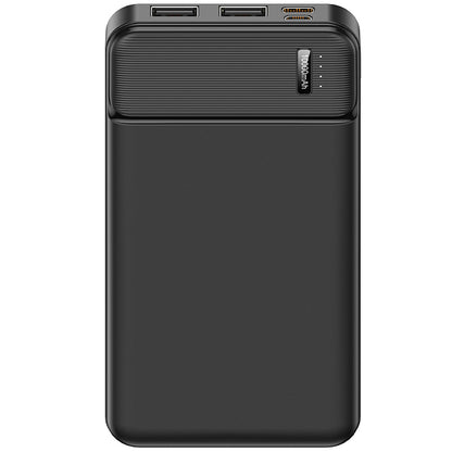 Externí baterie MaXlife MXPB-01, 10000mAh, 12W, 2 x USB-A, černá