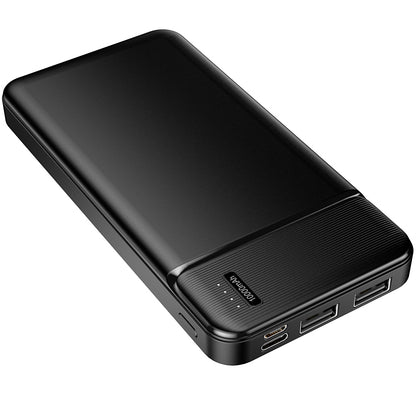 Externí baterie MaXlife MXPB-01, 10000mAh, 12W, 2 x USB-A, černá