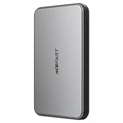 Bezdrátová externí baterie Acefast M30, 5000mAh, 20W, PD + FQI, 1 x QI - 2 x USB-C, černá