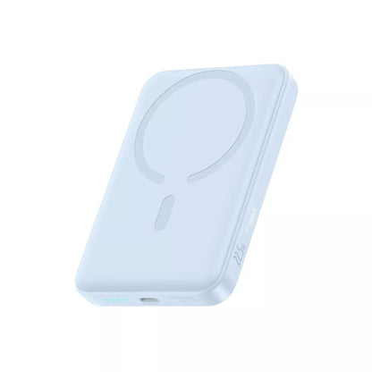Bezdrátová externí baterie Baseus EnerFill FM11 Ultra-Mini, 10000mAh, 22,5W, PD + FQI, 1 x QI - 1 x USB-C, modrá P1008210E313-00
