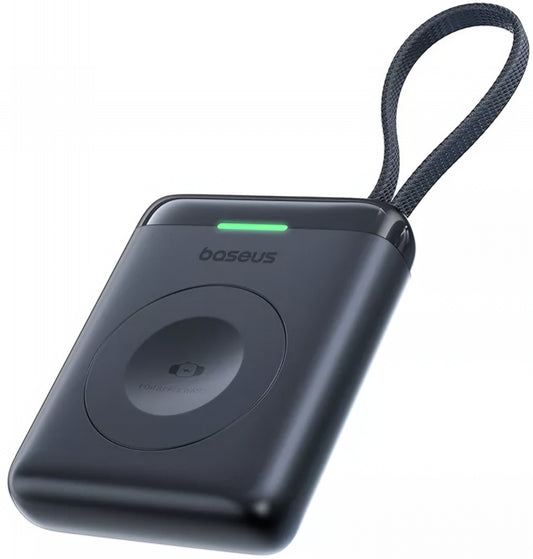 Bezdrátová externí baterie Baseus EnerFill FW11 pro Apple Watch Series, 1640mAh, 5W, 1 x QI, černá E0205301