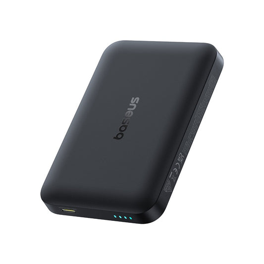 Bezdrátová externí baterie Baseus EnerFill FM11, 10000mAh, 30W, PD + FQI, 1 x QI - 1 x USB-C, černá