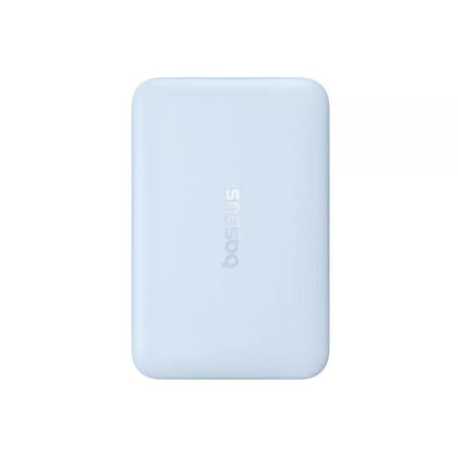 Bezdrátová externí baterie Baseus EnerFill FM11 Ultra-Mini, 10000mAh, 22,5W, PD + FQI, 1 x QI - 1 x USB-C, modrá P1008210E313-00