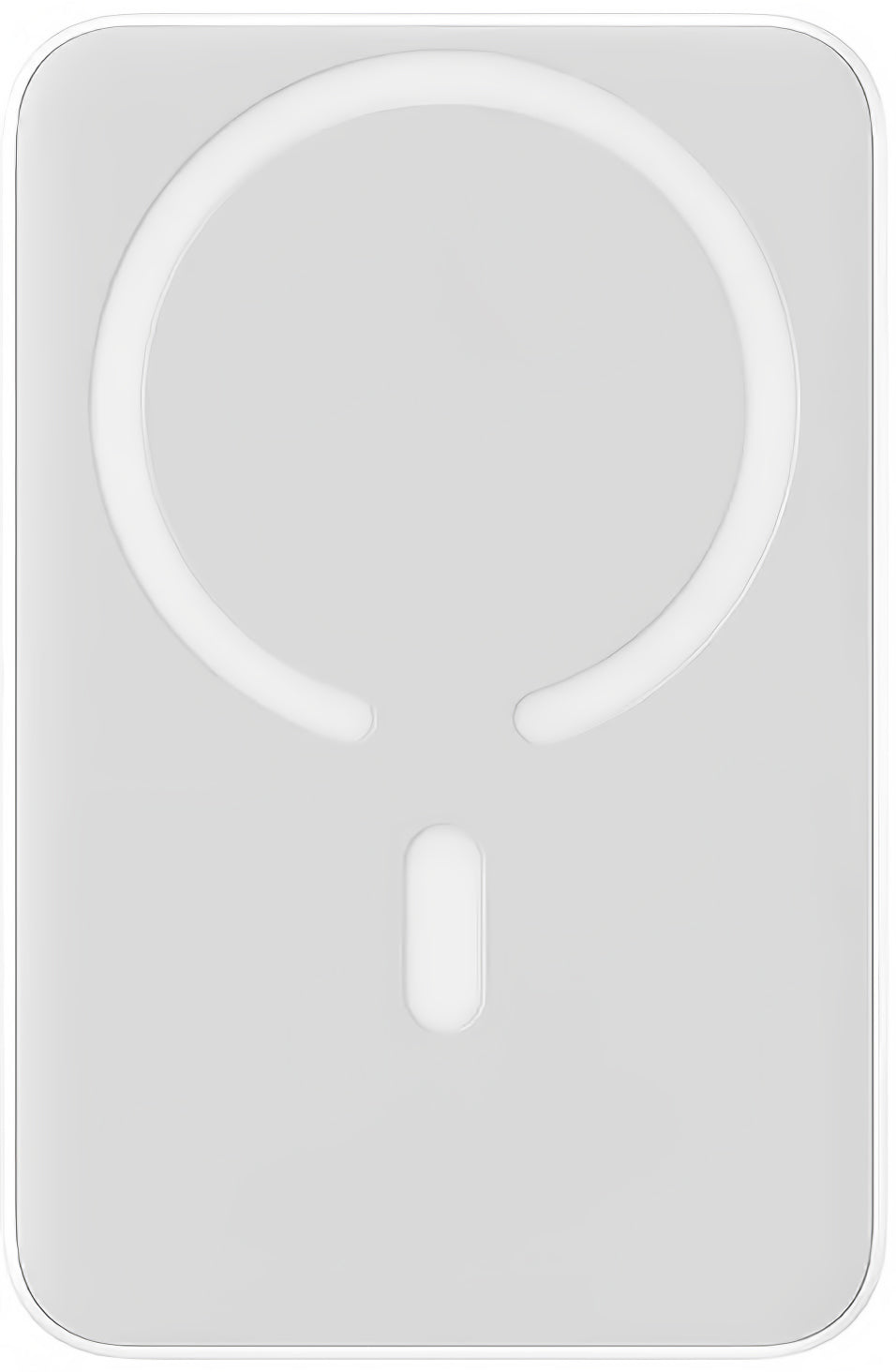 Externí bezdrátová baterie Baseus Magnetic Mini, 10000mAh, 20W, PD + FQI, 1 x QI - 1 x USB-C, bílá PPCX07002