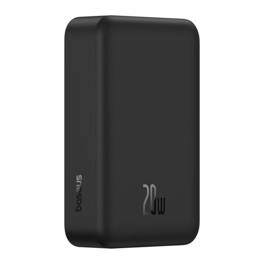 Bezdrátová externí baterie Baseus EnerFill FM41, 20000mAh, 20W, PD - FQI, 1 x QI - 1 x USB-C, černá E0027U00
