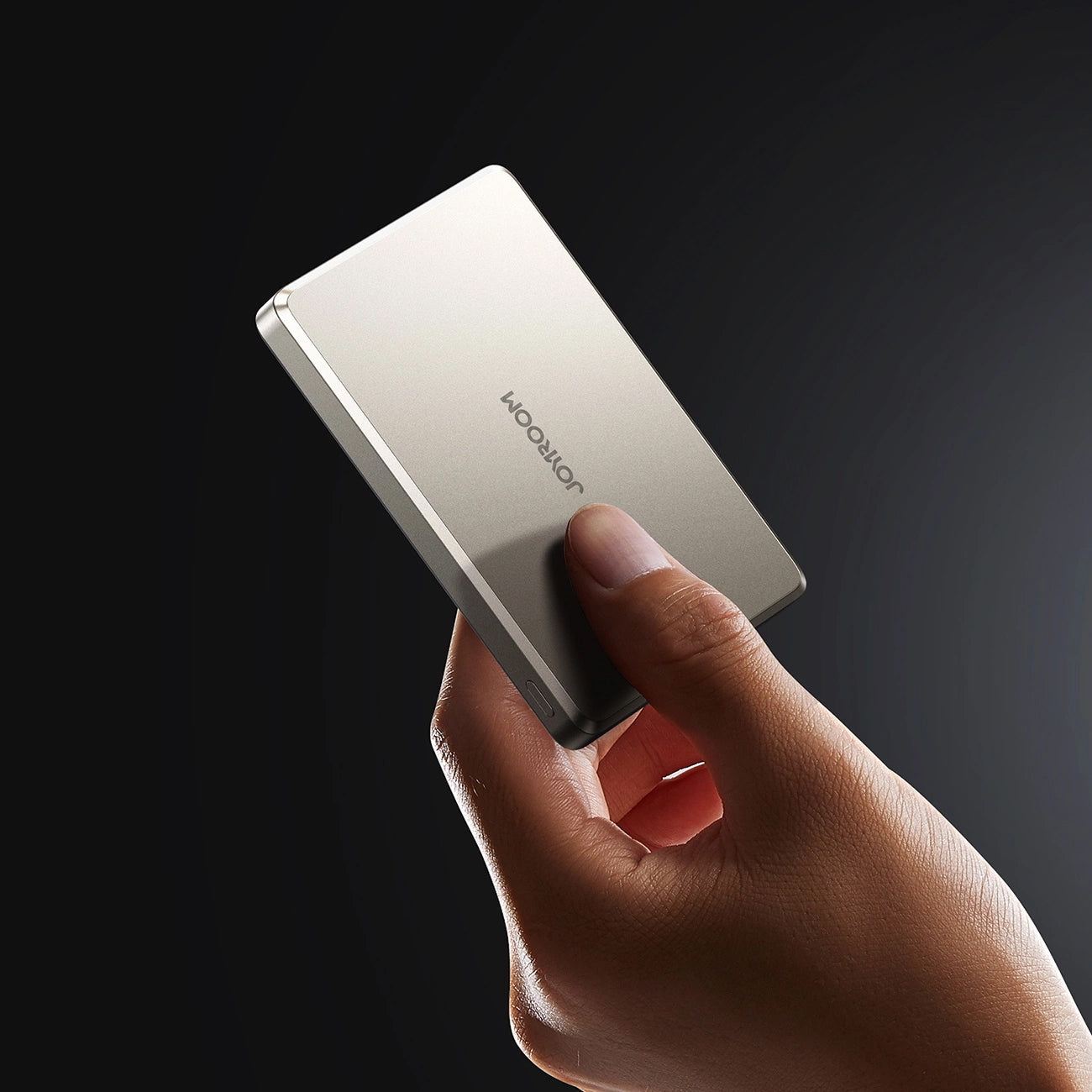 Externí bezdrátová baterie Joyroom JR-PBM08 Pro, 10000mAh, 20W, PD + FQI, 1 x QI - 1 x USB-C, Béžová