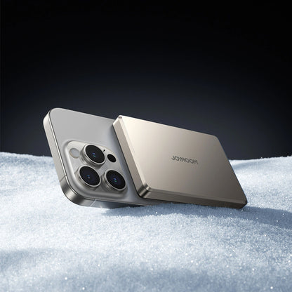 Bezdrátová externí baterie Joyroom JR-PBM08 Pro, 10000mAh, 22,5W, PD + FQI, 1 x QI - 2 x USB-C, Béžová
