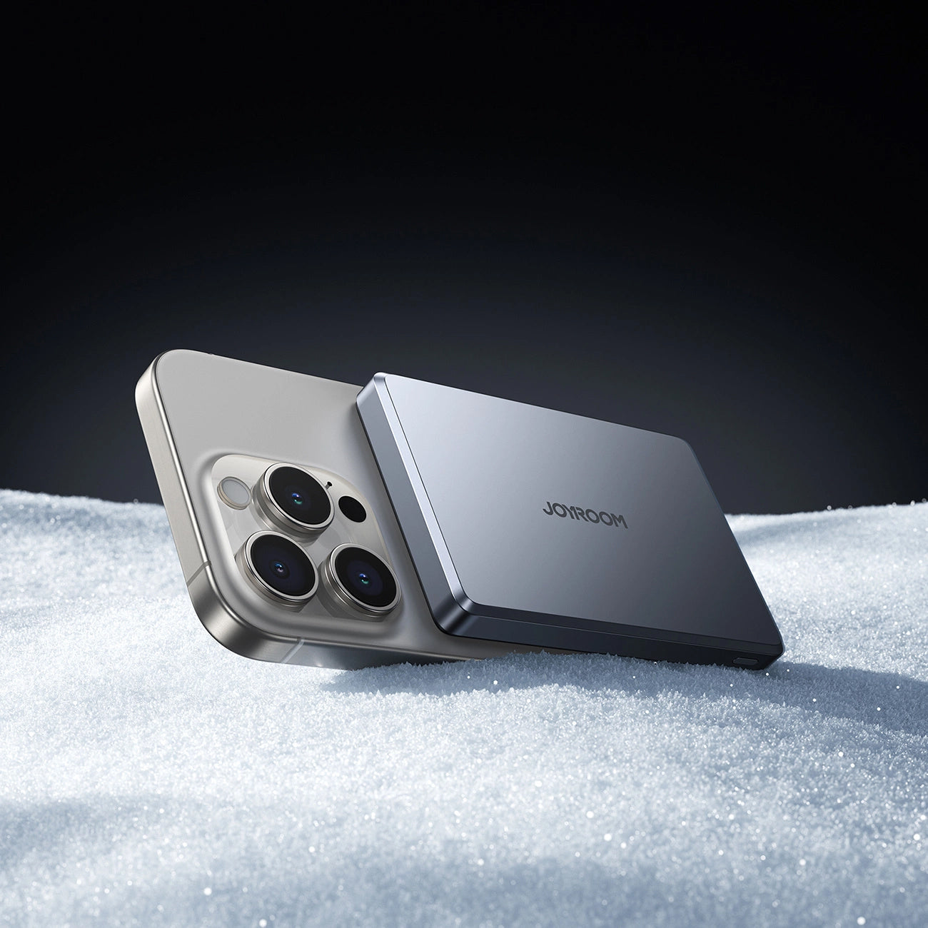 Externí bezdrátová baterie Joyroom JR-PBM08 Pro, 10000mAh, 20W, PD + FQI, 1 x QI - 1 x USB-C, šedá