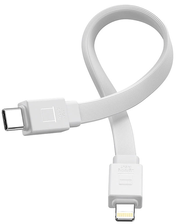 Bezdrátová externí baterie Joyroom JR-PBM01, 10000mAh, 20W, QC + PD + FQI, 1 x Lightning - 1 x QI - 1 x USB-C, Bílá