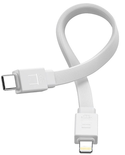 Bezdrátová externí baterie Joyroom JR-PBM01, 10000mAh, 20W, QC + PD + FQI, 1 x Lightning - 1 x QI - 1 x USB-C, Bílá