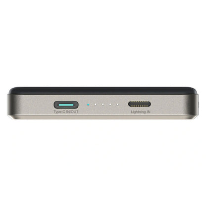 Bezdrátová externí baterie Joyroom JR-PBM08 Pro, 10000mAh, 22,5W, PD + FQI, 1 x QI - 2 x USB-C, Béžová