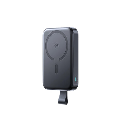 Externí bezdrátová baterie Joyroom JR-PBM11, 10000mAh, 22.5W, QC + PD + FQI, 1 x QI - 1 x USB-A - 1 x USB-C, Černá