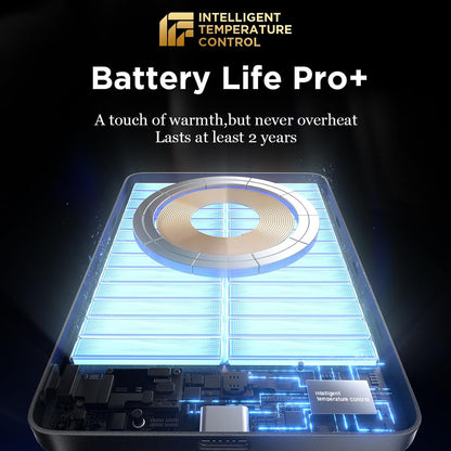 Bezdrátová externí baterie Lisen L601 Pro, 5000mAh, 22,5W, PD + FQI, 1 x QI - 1 x USB-C, šedá YL0325090011