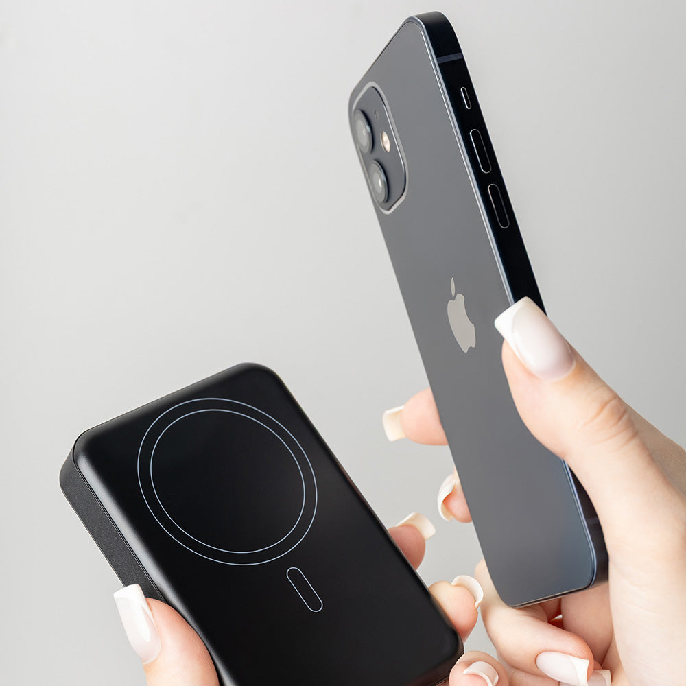 Bezdrátová externí baterie Proove Hoodman, 10000mAh, 20W, PD + FQI, 1 x QI - 1 x USB-C, Černá PBH120010001