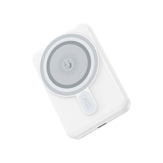 Bezdrátová externí baterie XO Design PR264, 10000mAh, 20W, PD + FQI, 1 x USB-C, Bílá