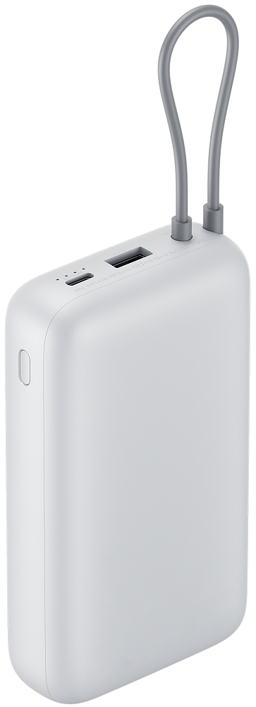Externí baterie Xiaomi, 20000mAh, 22.5W, QC + PD, 1 x USB-A - 2 x USB-C, Stříbrná BHR9738GL