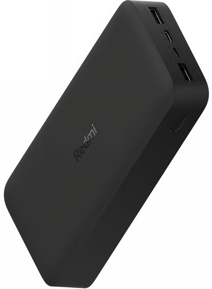 Externí baterie Xiaomi, 20000mAh, 18W, QC, 2 x USB-A, Černá PB200LZM