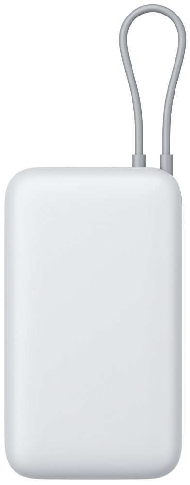 Externí baterie Xiaomi, 20000mAh, 22.5W, QC + PD, 1 x USB-A - 2 x USB-C, Stříbrná BHR9738GL