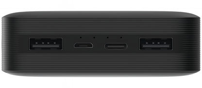 Externí baterie Xiaomi, 20000mAh, 18W, QC, 2 x USB-A, Černá PB200LZM