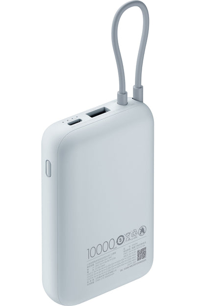 Externí baterie Xiaomi Pocket Edition Pro, 10000mAh, 33W, QC + PD, 1 x USB-A - 1 x USB-C, Modrá BHR9073GL