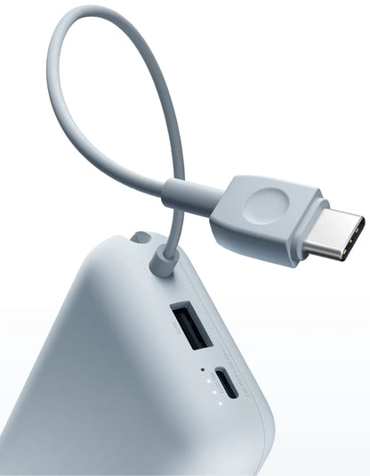 Externí baterie Xiaomi Pocket Edition Pro, 10000mAh, 33W, QC + PD, 1 x USB-A - 1 x USB-C, Modrá BHR9073GL