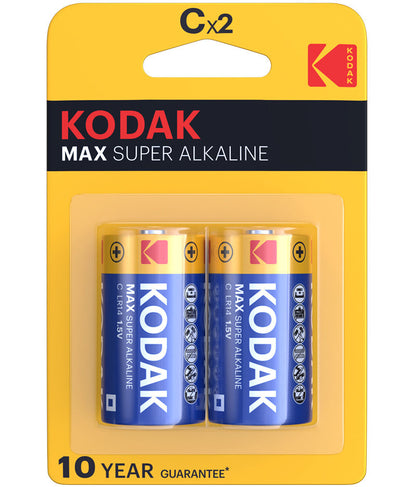 Baterie Kodak Max Alkaline, LR14 Sada 2 kusy