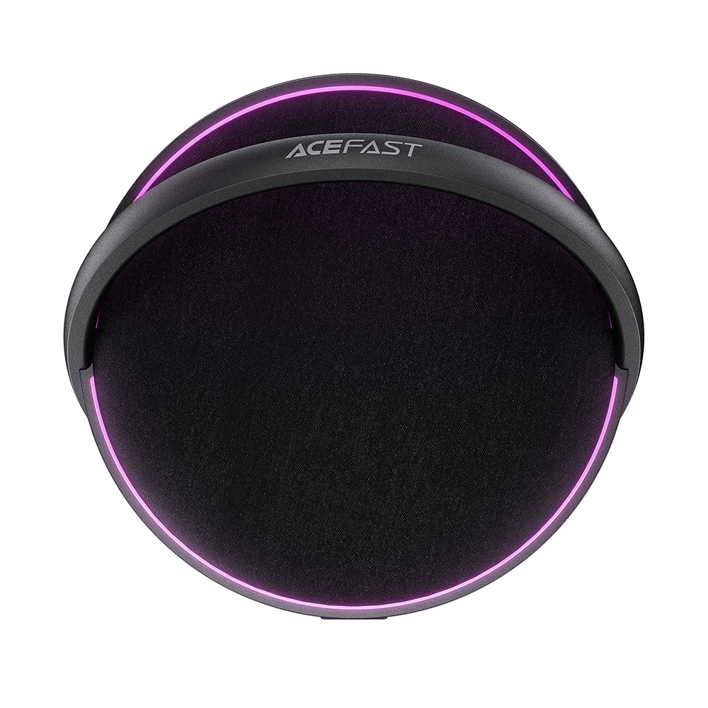 Bluetooth reproduktor Acefast K5 Pro, 100W, RGB, vodotěsný, černý.