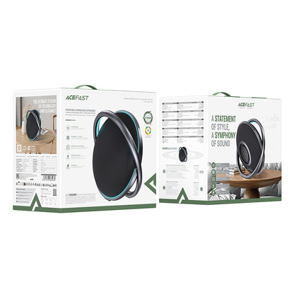 Bluetooth reproduktor Acefast K5 Pro, 100W, RGB, vodotěsný, černý.