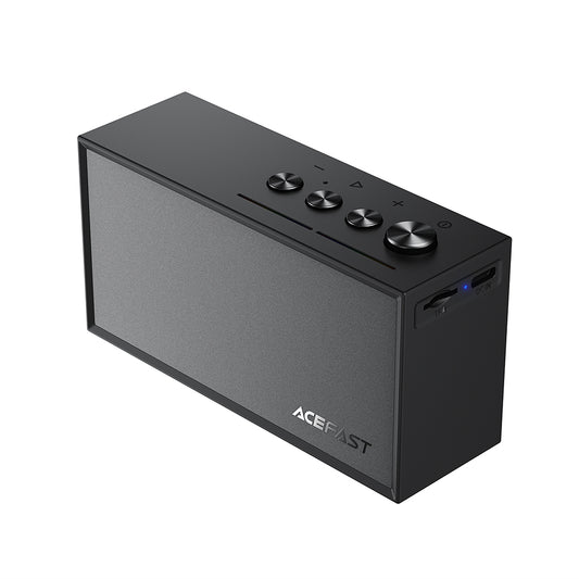 Bluetooth reproduktor Acefast K9 Go, 7W, TWS, RGB, vodotěsný, černý