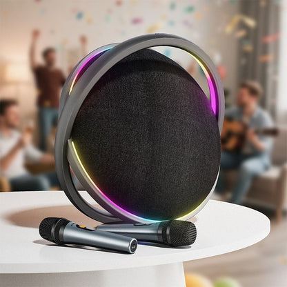 Bluetooth reproduktor Acefast Karaoke K5 Max, 350W, TWS, RGB, vodotěsný, černý