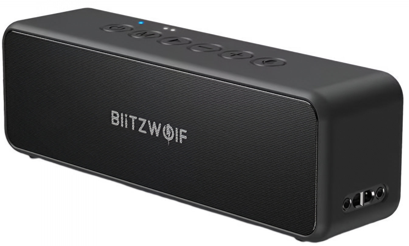 Bluetooth reproduktor BlitzWolf BW-WA4, 30W, TWS, vodotěsný, černý