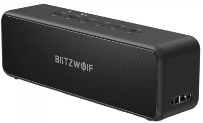 Bluetooth reproduktor BlitzWolf BW-WA4, 30W, TWS, vodotěsný, černý