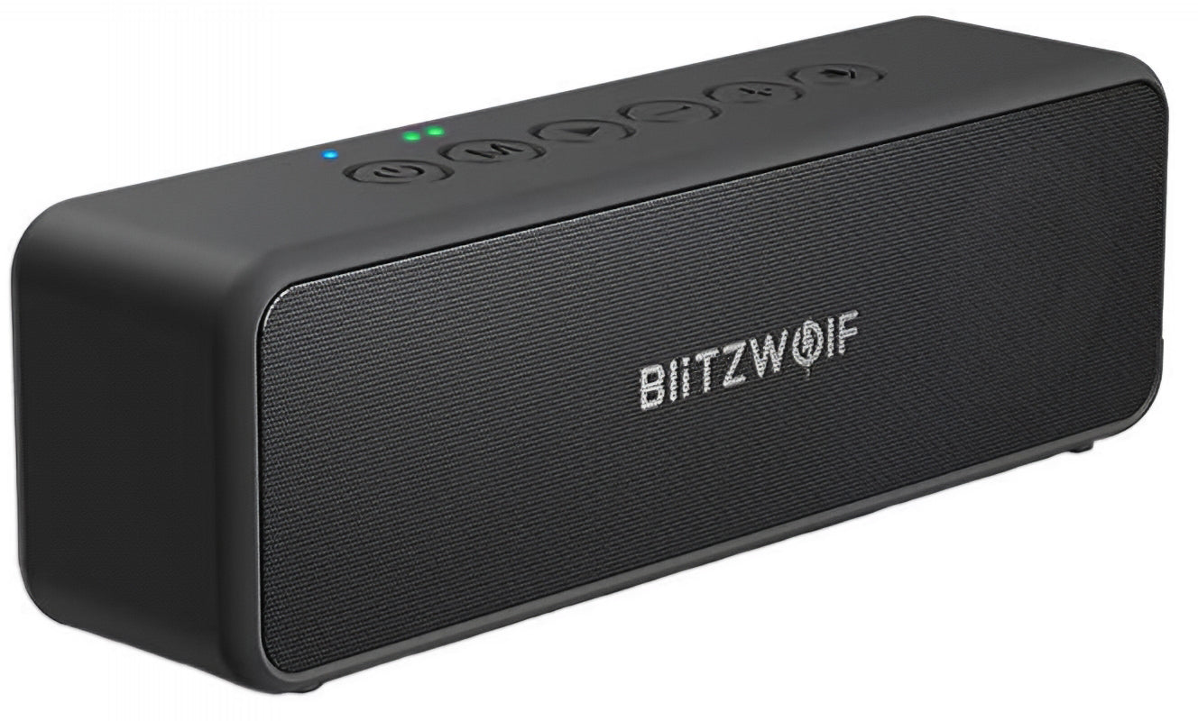 Bluetooth reproduktor BlitzWolf BW-WA4, 30W, TWS, vodotěsný, černý