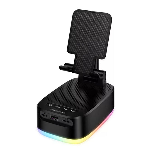 Bluetooth reproduktor Borofone BR200 Marea 2v1, 5W, TWS, RGB, černý