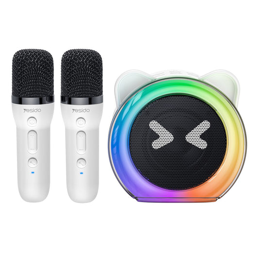 Bluetooth reproduktor Yesido YSW36 Kids, 5W, Karaoke, Bílá