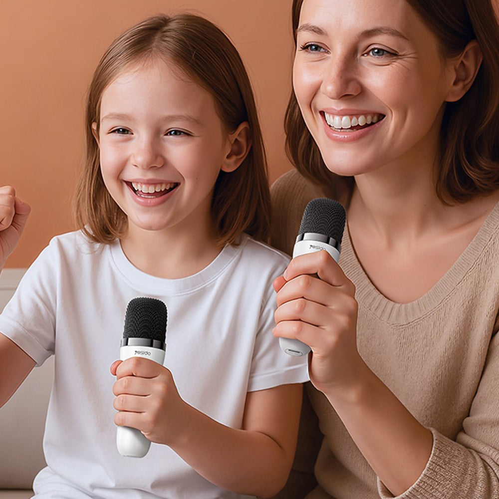 Bluetooth reproduktor Yesido YSW36 Kids, 5W, Karaoke, Bílá