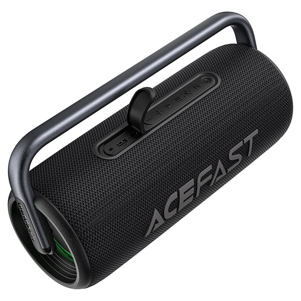 Přenosný Bluetooth reproduktor Acefast K2 Pro, 2 x 50W - 2 x 10W, RGB, Vodotěsný, Černý