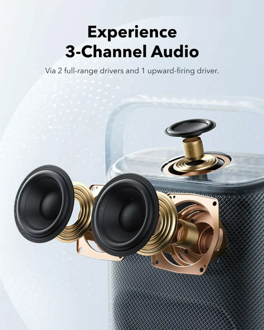 Přenosný Bluetooth reproduktor Anker SoundCore Motion X500, 40W, vodotěsný, černý A3131011
