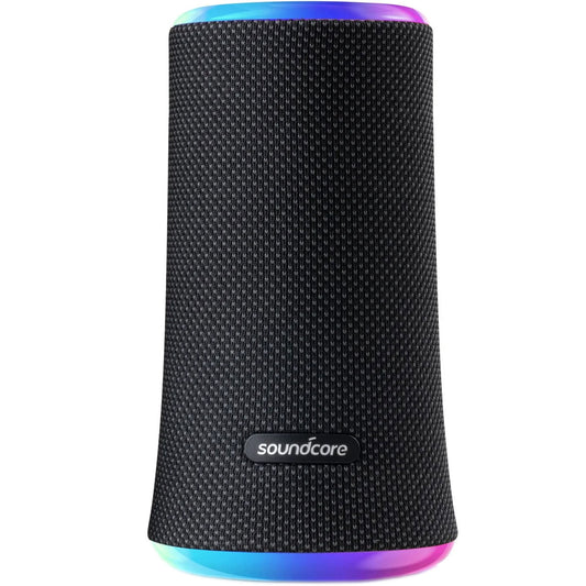 Přenosný reproduktor Bluetooth Anker SoundCore Flare 2, 20 W, RGB, vodotěsný, černý A3165G11