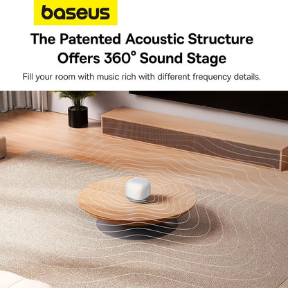 Bluetooth reproduktor Baseus AeQur V2, bílý A20050500211-00