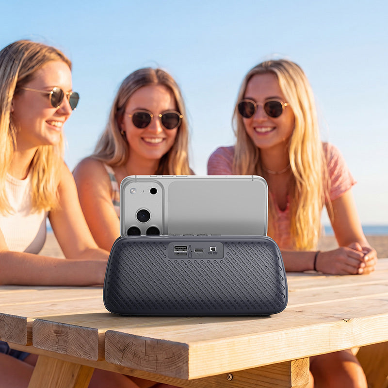 Přenosný Bluetooth reproduktor Borofone BR108 Serenjoy, 5 W, TWS, černý