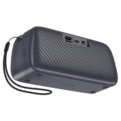 Přenosný Bluetooth reproduktor Borofone BR108 Serenjoy, 5 W, TWS, šedý