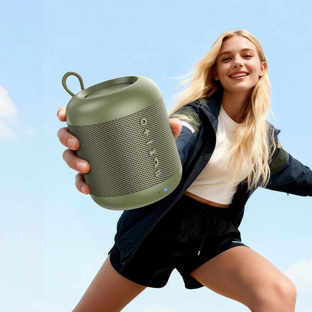 Přenosný Bluetooth reproduktor Borofone BR102 Gratificado, 5W, TWS, zelený